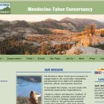 Mendocino Tahoe Conservancy website