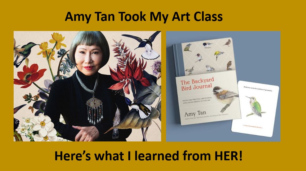 What I learned from Amy Tan about drawing